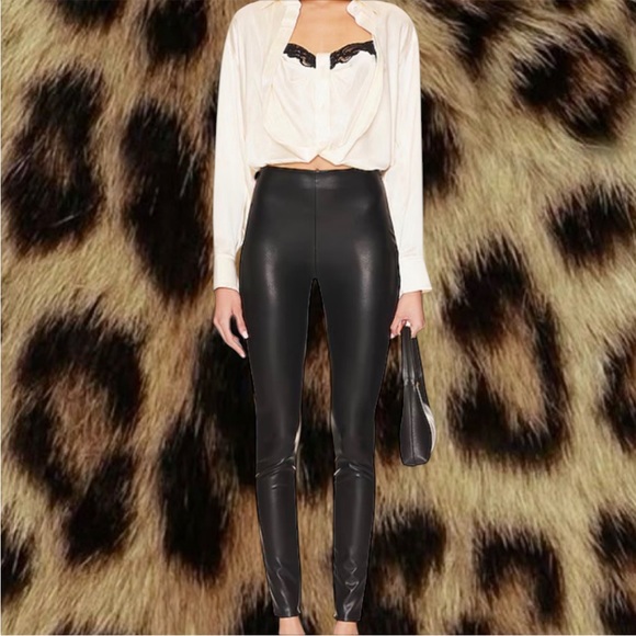 LULUS Leather Pant - Picture 1 of 4